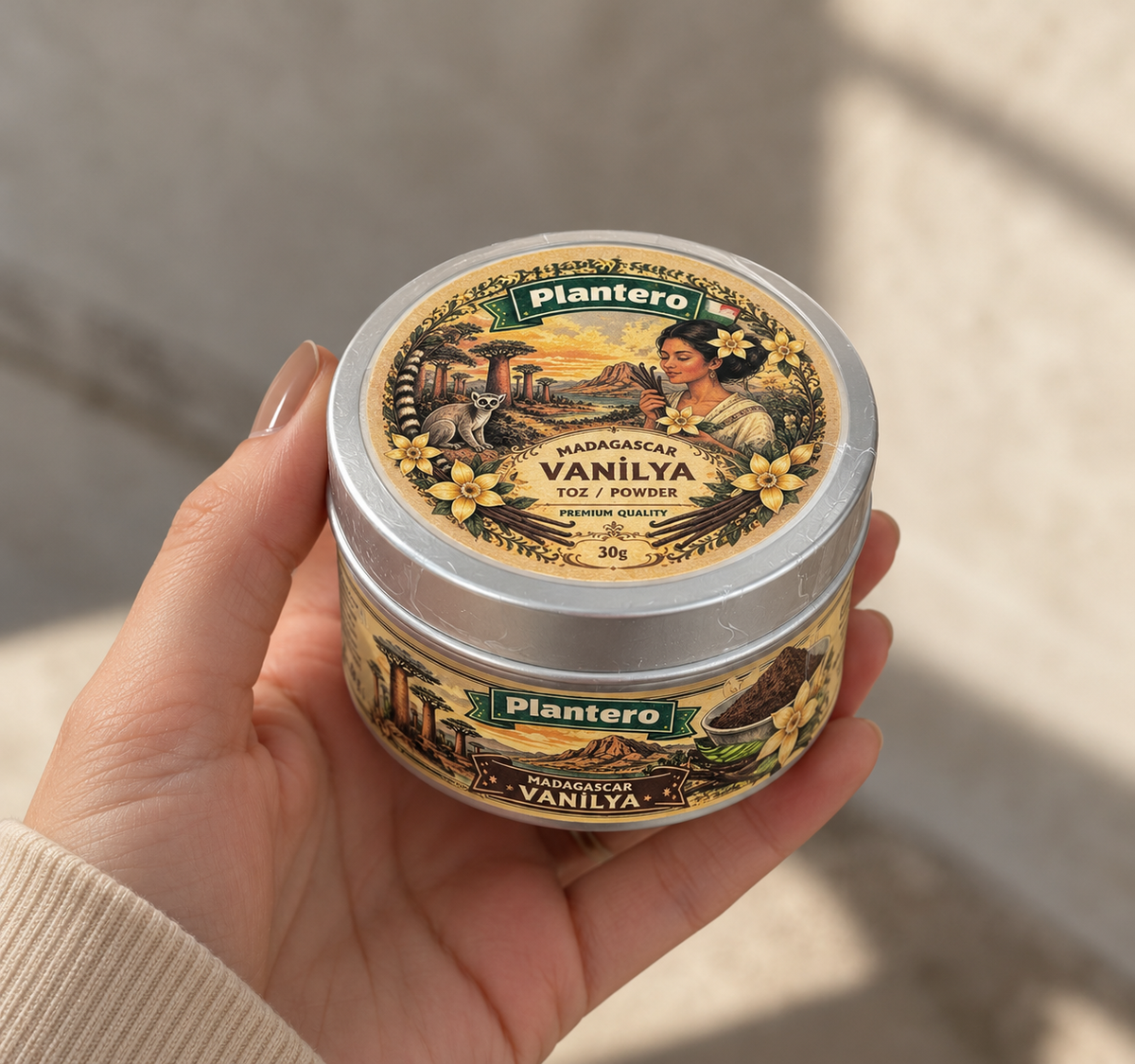Plantero Madagaskar Vanilya Tozu 30 g