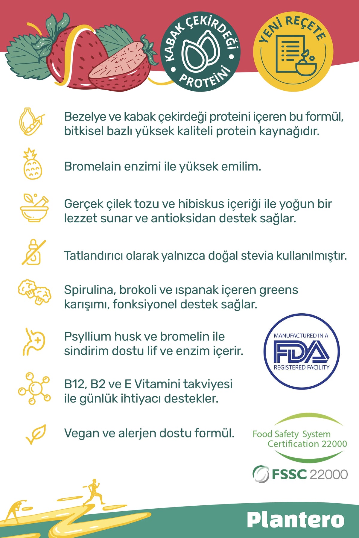 Plantero Bitkisel Protein Tozları