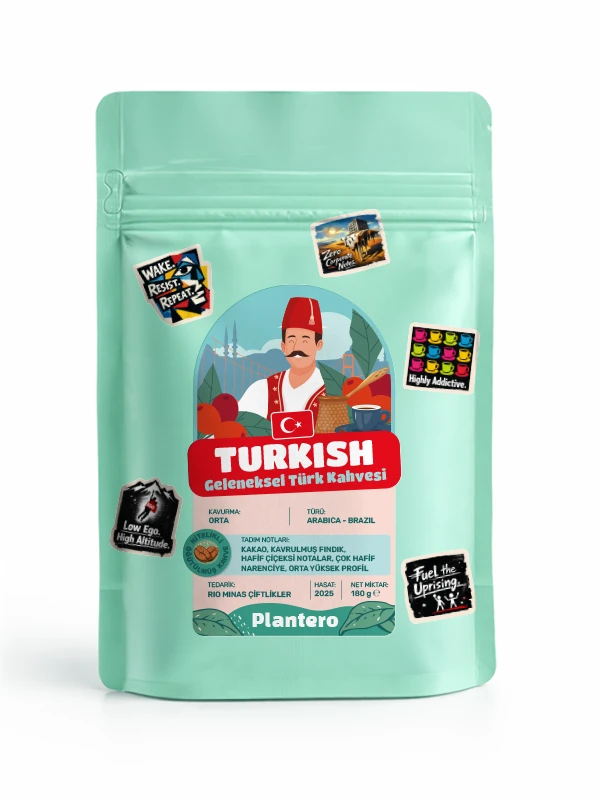 Plantero Nitelikli Dünya Kahveleri Serisi (180g, Taze Kavrulmuş, Artizan Üretim)