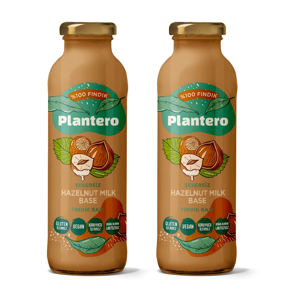Plantero Bitkisel Süt Bazı Fındık