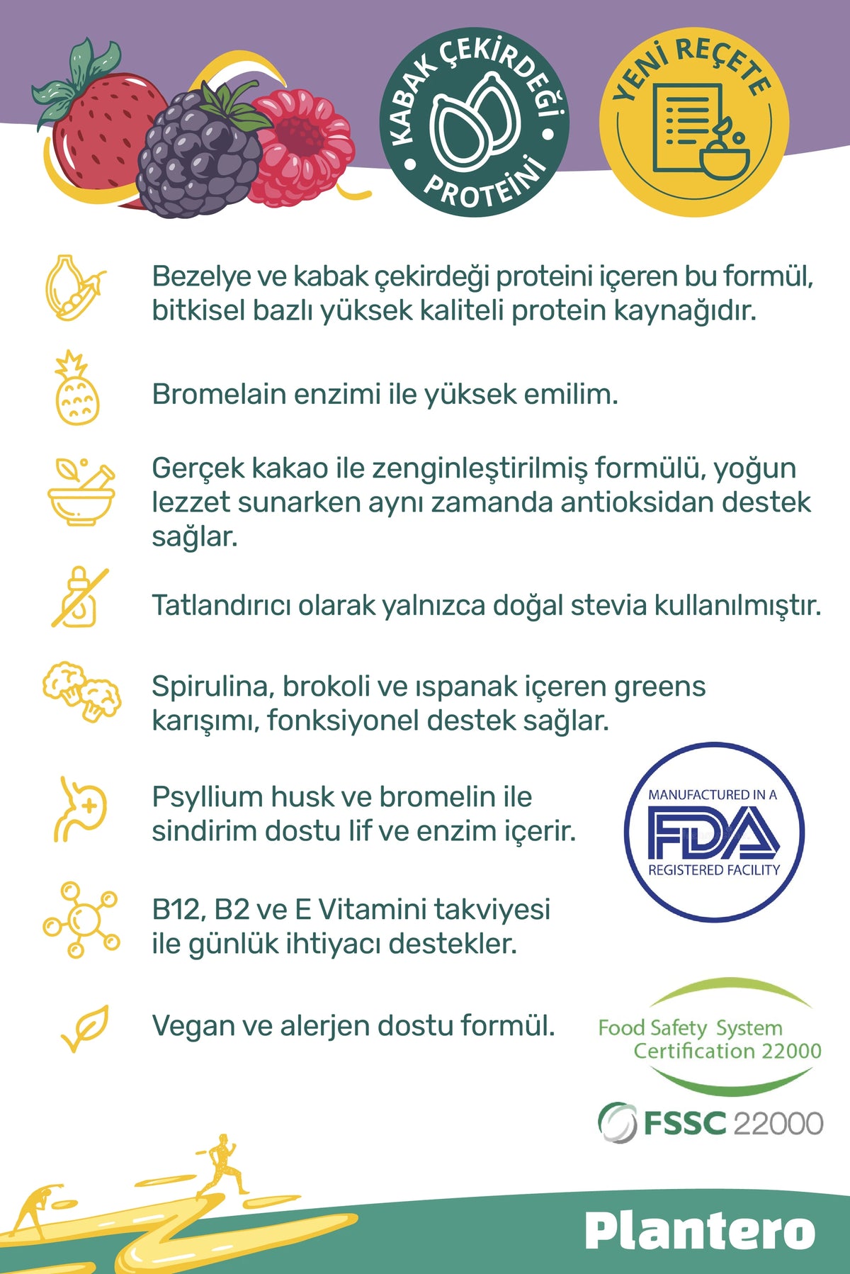 Plantero Bitkisel Protein Tozları