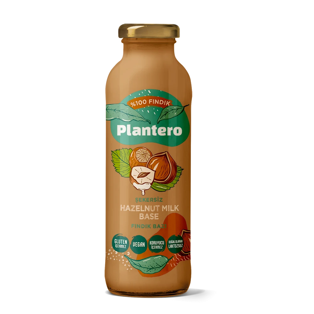 Plantero Bitkisel Süt Bazı Fındık