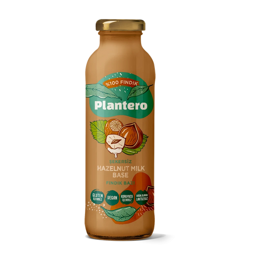 Plantero Bitkisel Süt Bazı Fındık