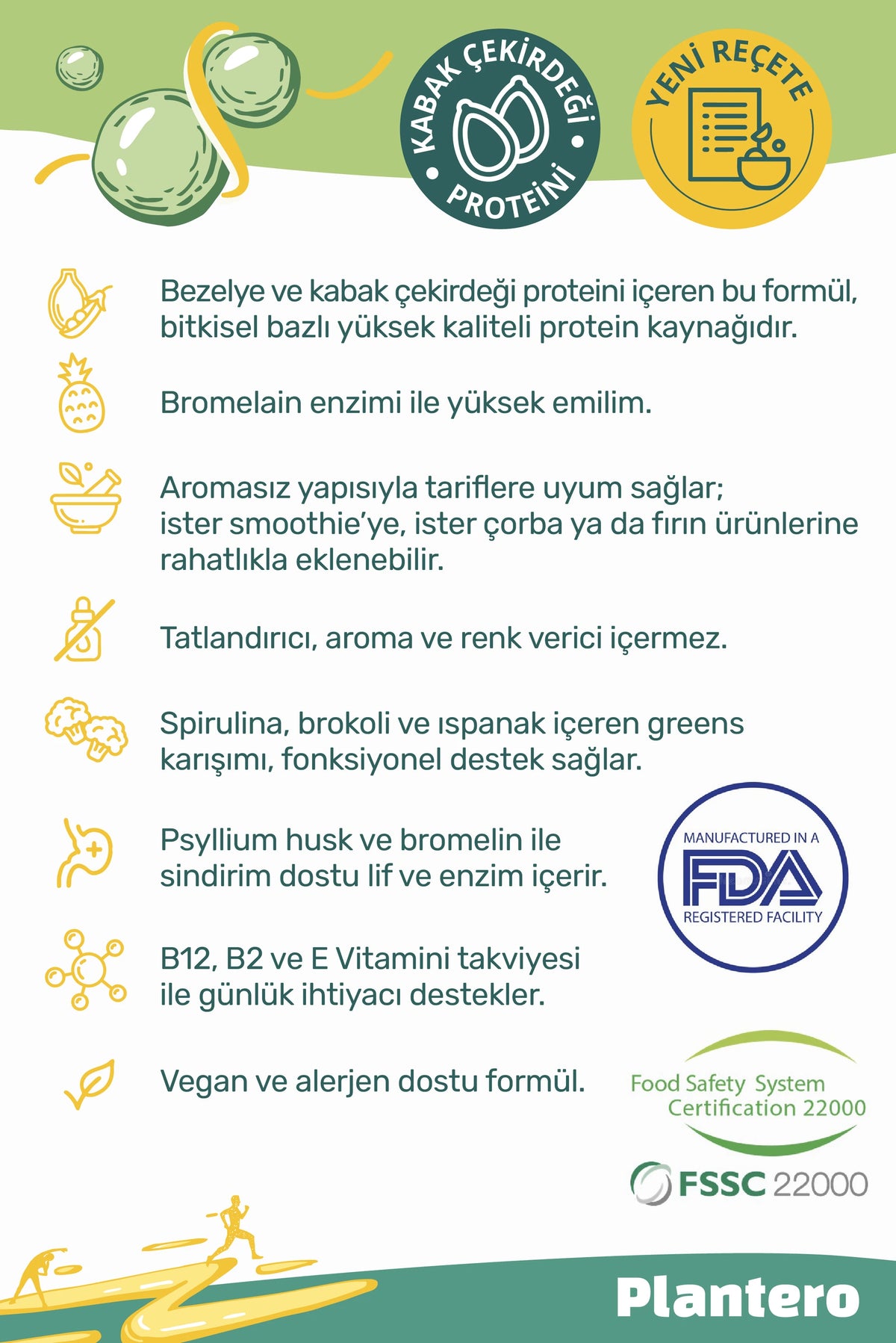 Plantero Bitkisel Protein Tozları