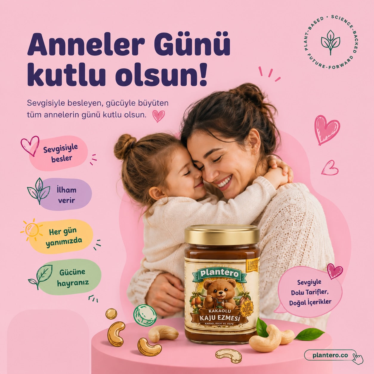 Anneler Günü için bitkisel tarifler